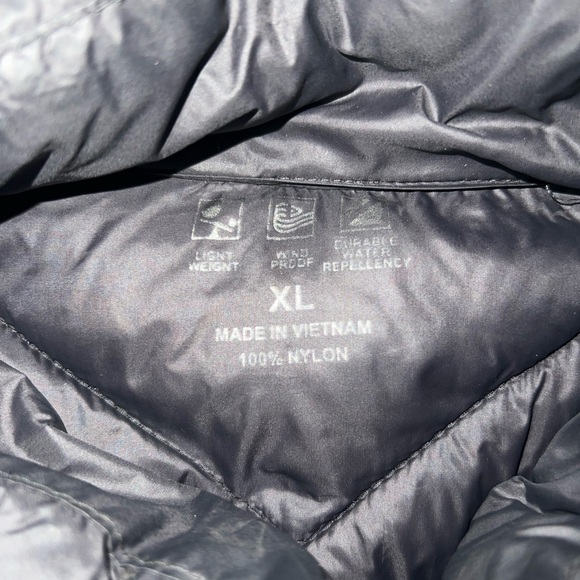 The North Face Dark Gray puffer Jacket - Picture 6 of 6